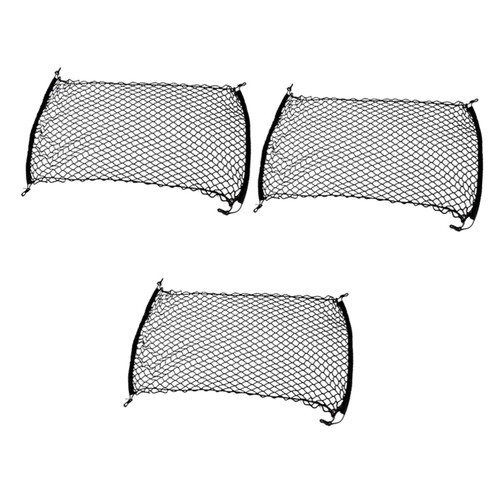 Milisten 3pcs Trunk net Organizer for SUV Trunk Cargo net Organizer Trunk Cargo nets Trunk Cargo Organizer Storage net Trunk mesh Storage net Trunk Cargo Organizer net Grid Isolation