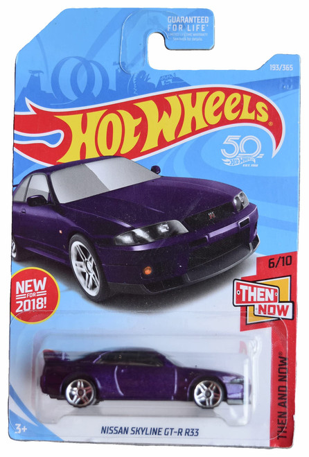 Hot Wheels Nissan Skyline GT-R, Then and Now 6/10