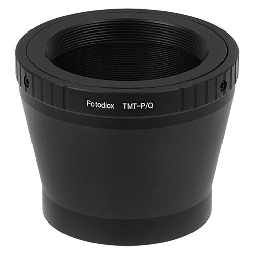 Fotodiox Lens Mount Adapter - T-Mount (T / T-2) Screw Mount SLR Lens to Pentax Q (PQ) Mount Mirrorless Camera Bodies