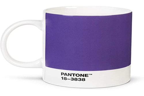 Pantone Mug, Coffee/Tea Cup, fine China (Ceramic), 375 ml, Ultra Violet 18-3838 (COY), 1 Count (Pack of 1)