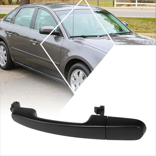 PM PERFORMOTOR Front Right Rear Left/Right Side Door Pull Handle Compatible with 05-07 Ford Five Hundred/Taurus,Primered Black