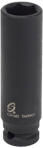 Sunex 807mdmg 1/4-Inch Drive 7-Mm Deep Magnetic Impact Socket