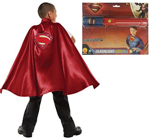 Rubie's Child's DC Comics Cape Costume Accessory Kit, Superman