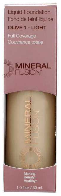 MINERAL FUSION Olive 1 Liquid Foundation, 1 FZ