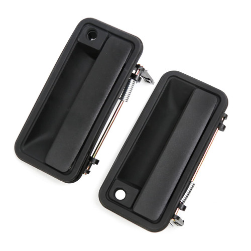 2Pcs Metal Front Left Drive and Right Sides Exterior Door Handle Compatible with 1988-2000 Chevy Tahoe, Suburban, GMC Pickup, Cadillac Escalade, Yukon, 15742229, 15742230, 1310132, 77097, 77096