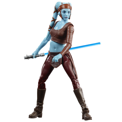 STAR WARS The Black Series Aayla Secura Toy 6-Inch-Scale Attack of The Clones Collectible Action Figure, Toys for Kids Ages 4 and Up STAR WARS The Black Series Aayla Secura Toy 6-Inch-Scale Attack of The Clones Collectible Action Figure, Toys for Kids Ages 4 and Up