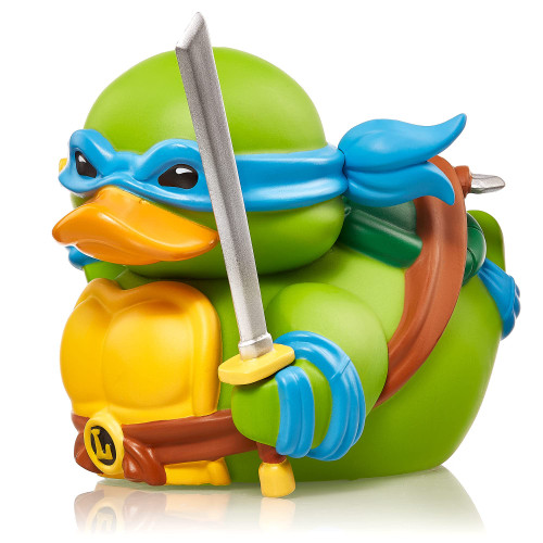 TUBBZ First Edition Leonardo Collectible Vinyl Rubber Duck Figure - Official Teenage Mutant Ninja Turtles Merchandise - TV, Movies & Video Games TUBBZ First Edition Leonardo Collectible Vinyl Rubber Duck Figure - Official Teenage Mutant Ninja Turtles Merchandise - TV, Movies & Video Games