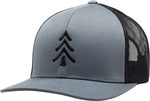 LINDO Trucker Hat - Pine Tree (Graphite/Black)