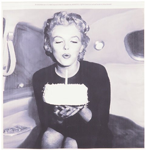 3dRose Marilyn Monroe Iron on Heat Transfer for White Material, 10 by 10-Inch