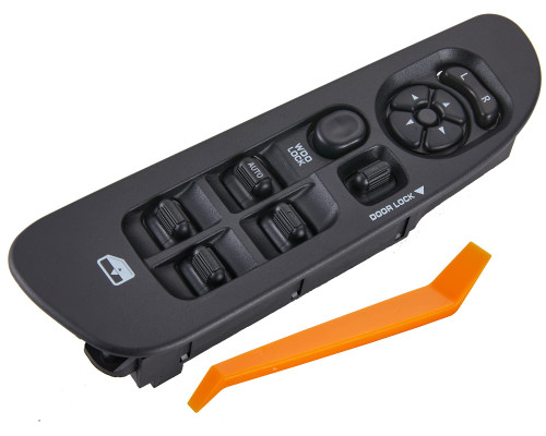 ZAPOSTS Power Window Switch Fits for 2002-2010 Dodge Ram 1500 2500 3500, 2001-2004 Dodge Dakota, 01-03 Dodge Durango Driver Side Control Door vidrios Master Switch OEM 56049805AB