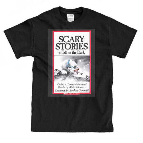 Scary Stories to Tell in The Dark Cover Shirt (XL) Black