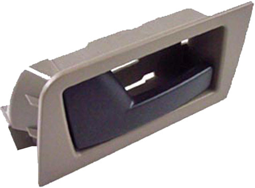 Dorman 81782 Rear Driver Side Interior Door Handle Compatible with Select Ford Models, Smooth; Gray