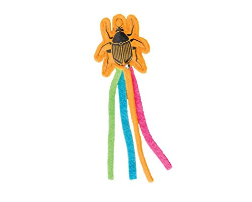 Ethical Pets Insect with Catnip Whiskins Felt Cat Toy, Assorted
