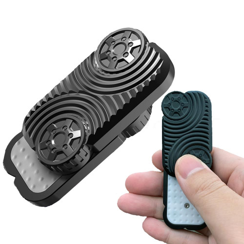 Metal Fidget Slider - Magnetic Brick Fidget Toy EDC Fidget Toys for Adults, ADHD Anxiety Stress Relief Toys, Ideal Gifts for Father Man & Friends