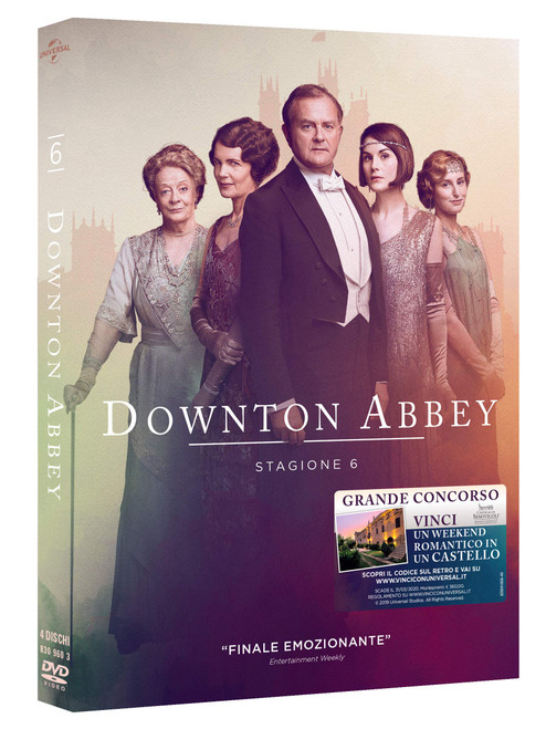 downton abbey - season 06 (4 dvd) box set DVD Italian Import