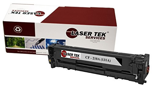 Laser Tek Services Compatible Toner Cartridge Replacement for the HP CF210A. (Black, 1-Pack)