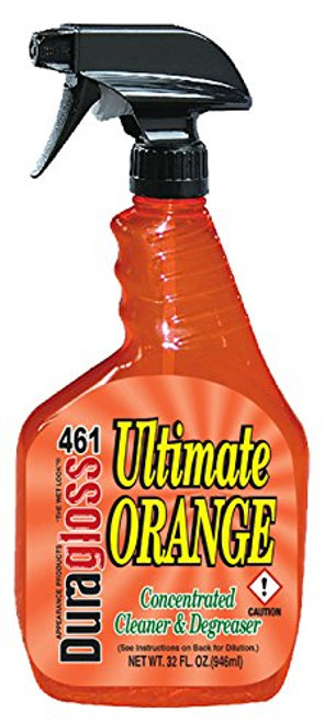 Duragloss 461 Automotive Ultimate Orange Concentrated Cleaner and Degreaser - 32 oz.