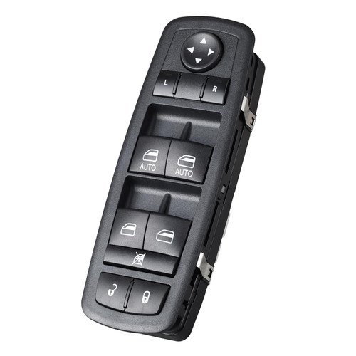 SOAESCN Front Left Driver Side Master Power Window Switch for Dodge Durango 2011 2012 2013 2014 Door Lock Window Switch Control Assembly, Replacement OE# 68086693AC 68086693AE 68086693AD 1S14273