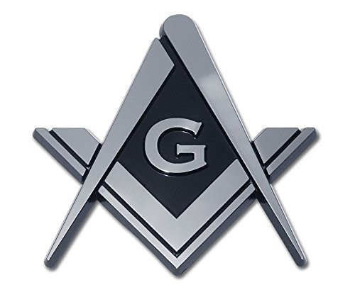 Mason Masonic Premium Metal Auto Emblem