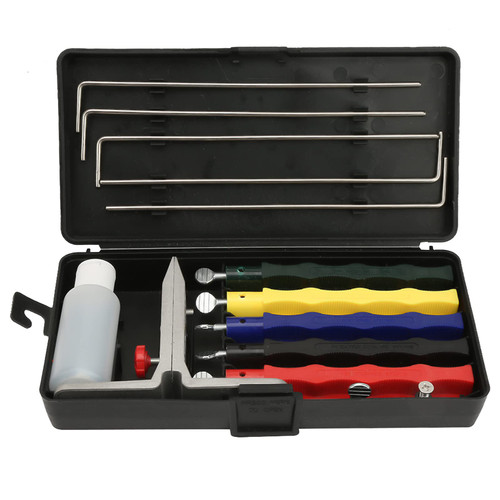 Marhynchus Grinder Sharpening Stone Set Professional Kitchen Fix angle Knife Sharpener System Sharpening Stones Kit with Users Manual