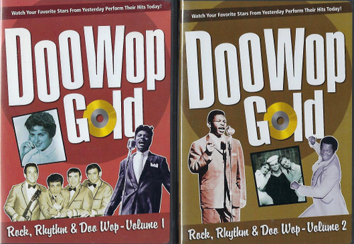 Doo Wop Gold ~ Rock, Rhythm & Doo Wop : Volumes 1 and 2 [2 Disc Set]