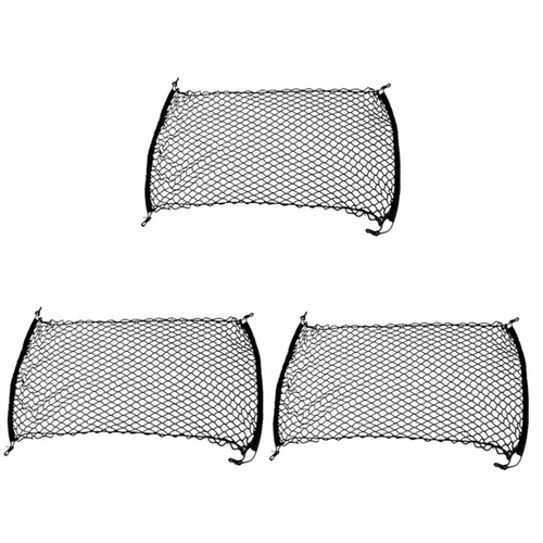ERINGOGO 3pcs Trunk net Organizer for SUV Trunk Cargo Organizer Storage net Trunk Cargo net Organizer Trunk mesh Storage net Trunk Cargo nets Trunk Cargo Organizer net Envelope Universal