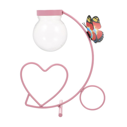 YARNOW 3pcs Flowerpot airplants Artificial Succulents Artificial Plants Indoor Clear Garden Tabletop Glass Terrarium Iron Multi-Function Flower Planter Desktop Flower Pot Flower Supply