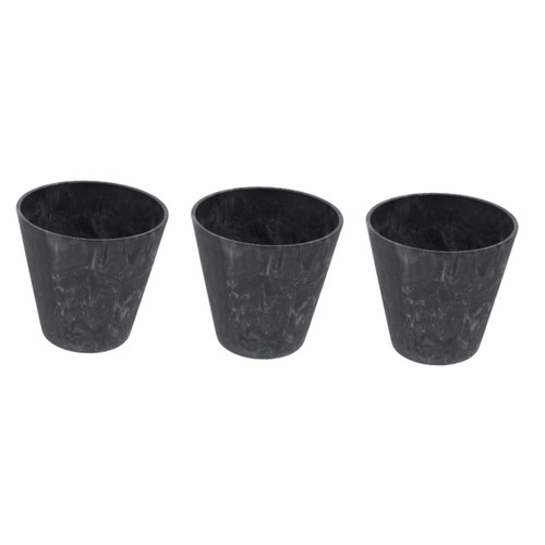 Yardwe 3pcs Flowerpot Plant Stand Outdoor Indoor Pots for Indoor Plant Pot Plant Pots Indoor Orchid Pot Planters for Indoor Plants Indoor Plant Stand Household Resin Flower Pot