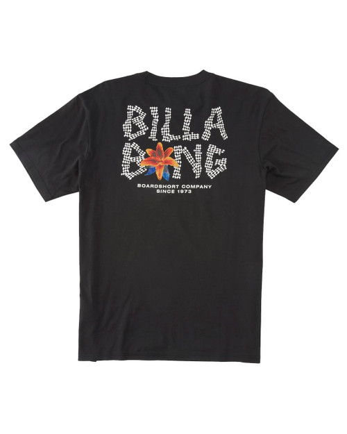 Billabong Shady Short Sleeve Tee Washed Black XL