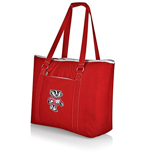 PICNIC TIME NCAA Wisconsin Badgers Digital Print Tahoe, One Size, Red