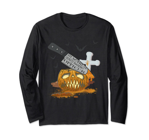 Quality Assurance Officer Funny Halloween Party Long Sleeve T-Shirt