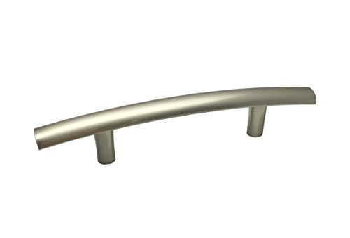 Colester Direct Kitchen Cabinet Hardware Drawer Pull Handle, Hole Spacing 3", Overall Length 5-1/4" (10, Brushed Satin Nickel)
