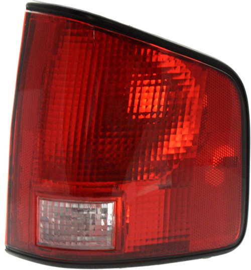 Evan Fischer Tail Light Lens and Housing Compatible with 1994-2004 Chevrolet S10 / GMC Sonoma Passenger Side