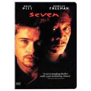 Seven (dvd 1995) Brad Pitt, Morgan Freeman, Gwyneth Paltrow
