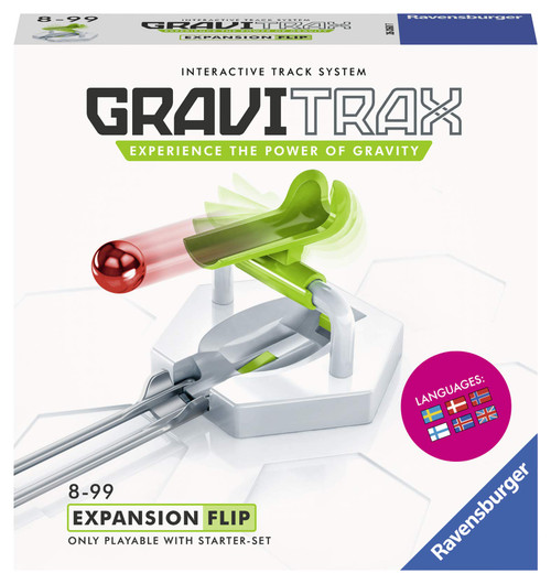 Ravensburger 26155 GraviTrax Flip Expansion Interactive Ball Track System - Limitless Building and Play Fun and Cool Indoor Toy from 8 Years