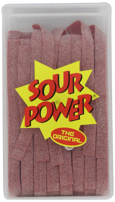 Sour Power Belts, Watermelon (150-Count Belts), 42.3-Ounce Tub, 150 Count (Pack of 1)