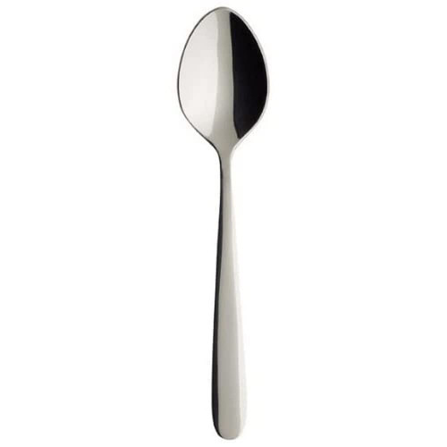 Villeroy & Boch 142 mm Cutlery Daily Line After Dinner Tea Spoon, Set of 6, 5.5", Stainless Steel