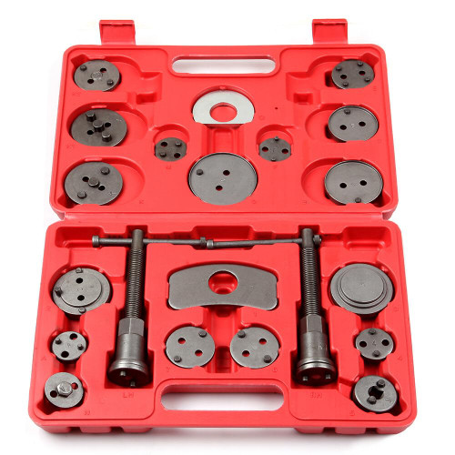 ACZCR 21PC Universal Heavy Duty Disc Brake Caliper Piston Compressor Wind Back Repair Tool Kit for Brake Pad Replacement for Cars