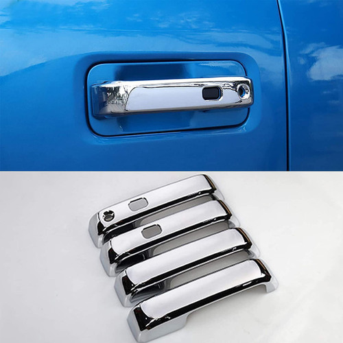 Keptrim for F-150 ABS Chrome Door Handles Cover Trim for Ford F150 2015 2016 2017 2018 2019, W/O Smart Keyhole (4pcs)