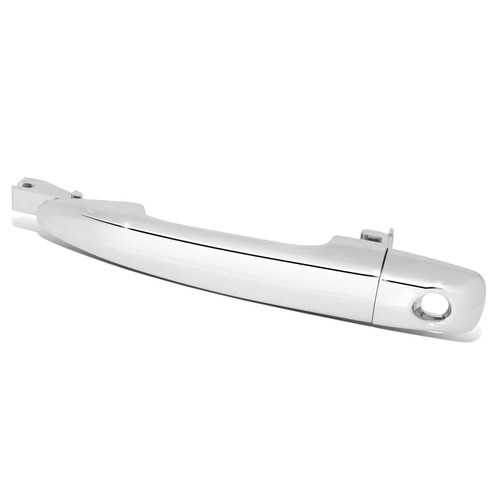 Auto Dynasty Factory Style Front Exterior Car Door Handle with Keyhole Compatible with Subaru B9 Tribeca 2006-2014, Driver Left Side, Chrome