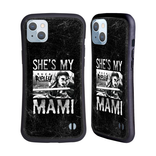 Head Case Designs Officially Licensed WWE She's My Mami Rhea Ripley Hybrid Case Compatible with Apple iPhone 14 Plus