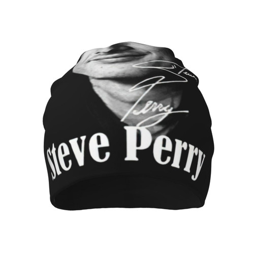 Steve Rock Music Perry Singer Knit Hat Beanie Hats for Women Men Cuffed Knit Hat Slouchy Thick Soft Warm Ski Caps Black