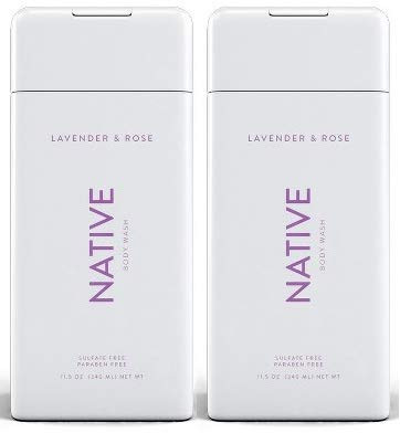 TKK Native Body Wash - Lavender & Rose 11.5 oz (340ml) - 2-PACK
