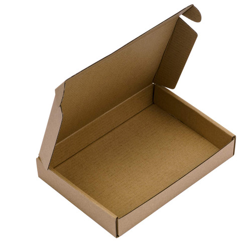 BIOBROWN 7x5x1" 50 Pack Corrugated Cardboard Boxes Small Shipping Box for Packaging Small Business Mailer Mailing Kraft