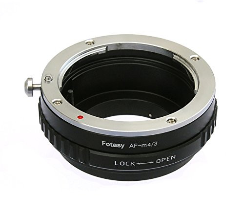 Fotasy AMAF Sony Minolta MA AF Lens to Micro Four Thirds M4/3 MFT System Camera Mount Adapter (Black)