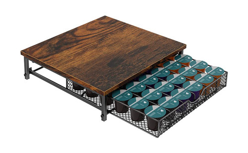 Coffee Pod Drawer Holder for K Cup Coffee Pods Holder for Counter 36 Capacity Pods Storage Organizer for K Cups Capsule Storage with Sliding Baskets for Coffee Station Black Coffee Pod Drawer Holder for K Cup Coffee Pods Holder for Counter 36 Capacity Pods Storage Organizer for K Cups Capsule Storage with Sliding Baskets for Coffee Station Black