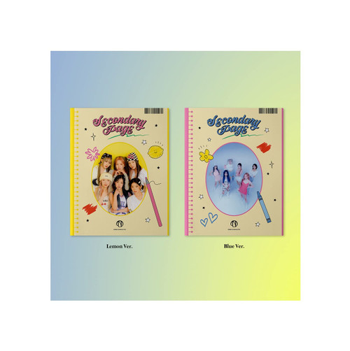 DreamNote - 5th Single Album [Secondary Page] CD+Folded Poster (Lemon ver, 1 Folded Poster)