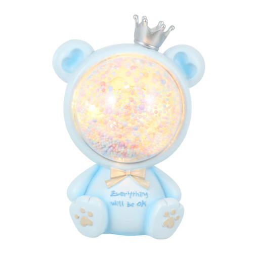 DOITOOL 1pc Space Bear Night Light Space Night Light Princess Decorations Led Desk Lamp Princess Table Lamp Birthday Night Lamp Desktop Night Lamp Desktop Ornament Cartoon Night Lamp Cute