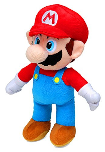 Super Mario(30cm) & Yoshi(27cm) Plush,Soft Toys,Original,2 Characters Available! (Super Mario)