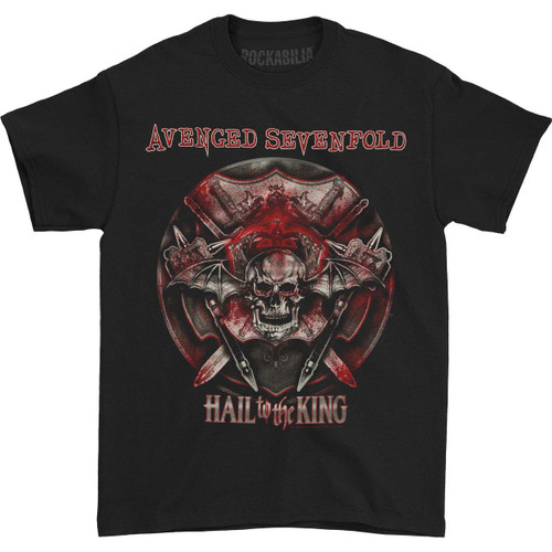 Avenged Sevenfold Men's Battle Armour T-shirt Medium Black